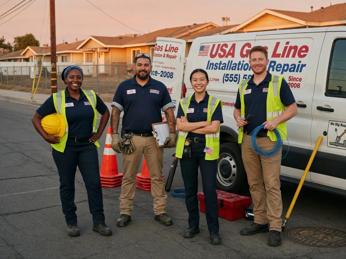 Gas Line Installation company in Somerville, TX